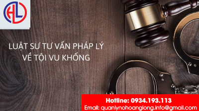 ​Luật sư tư vấn pháp lý về tội vu khống